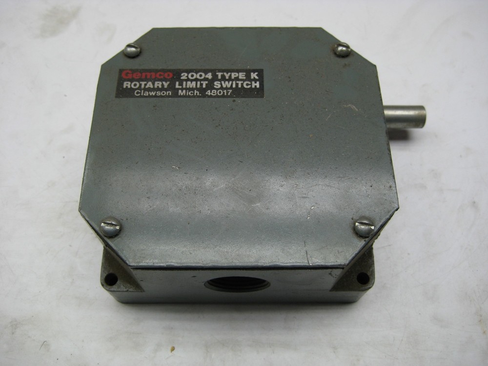 GEMCO 2004 TYPE K ROTARY LIMIT SWITCH NSNP