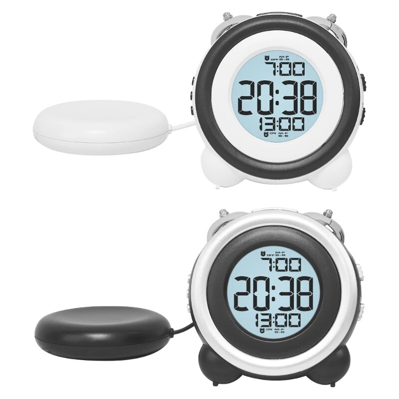 Digital Alarm Clock, Vibrating Loudly, Suitable for Deep Sleepers