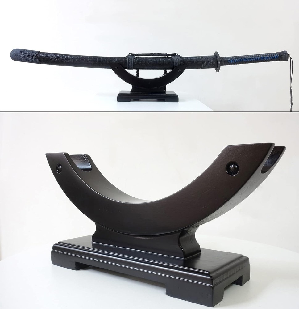 Sword Stand,Sword Holder,Sword Stand Display Katana Sword Bracket Samurai (Bend)