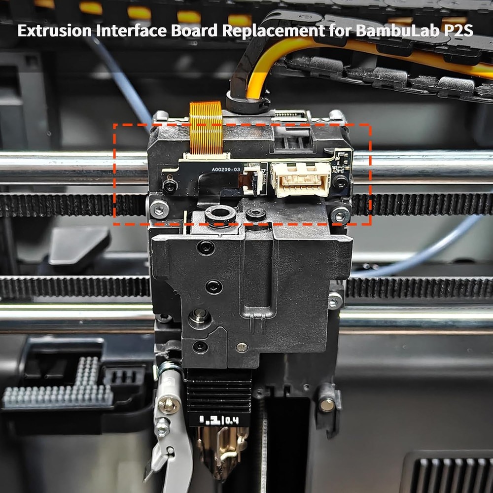 For Bambu lab P2S Extruder Interface Board Adapter Replacement