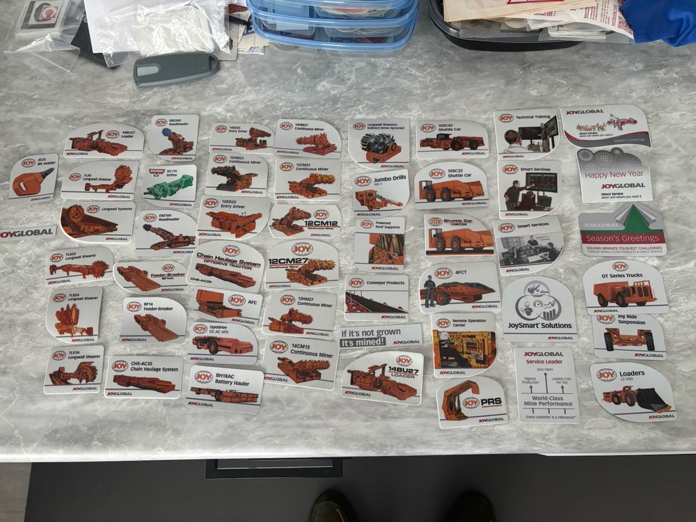 Joy Global Stickers. 50 Different Nice Group