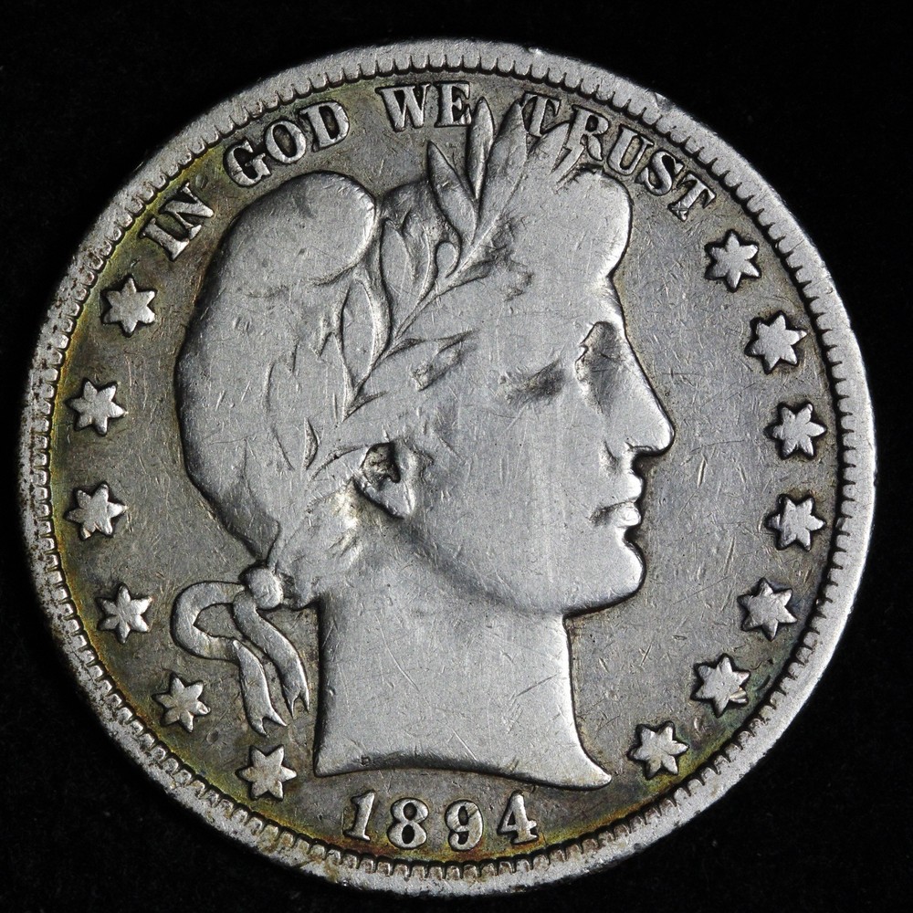 1894-O Barber Silver Half Dollar FINE++ E314 SDMO