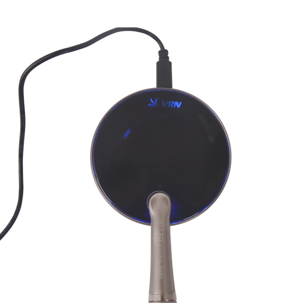 Dental Wireless LED Curing Light 1 Sec Curing Caries Detection 4 LEDs US STOCK