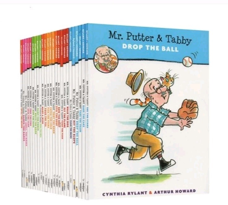 Lot of 24 Mr. Putter and Tabby Complete Set Series books by Cynthia Rylant Cat