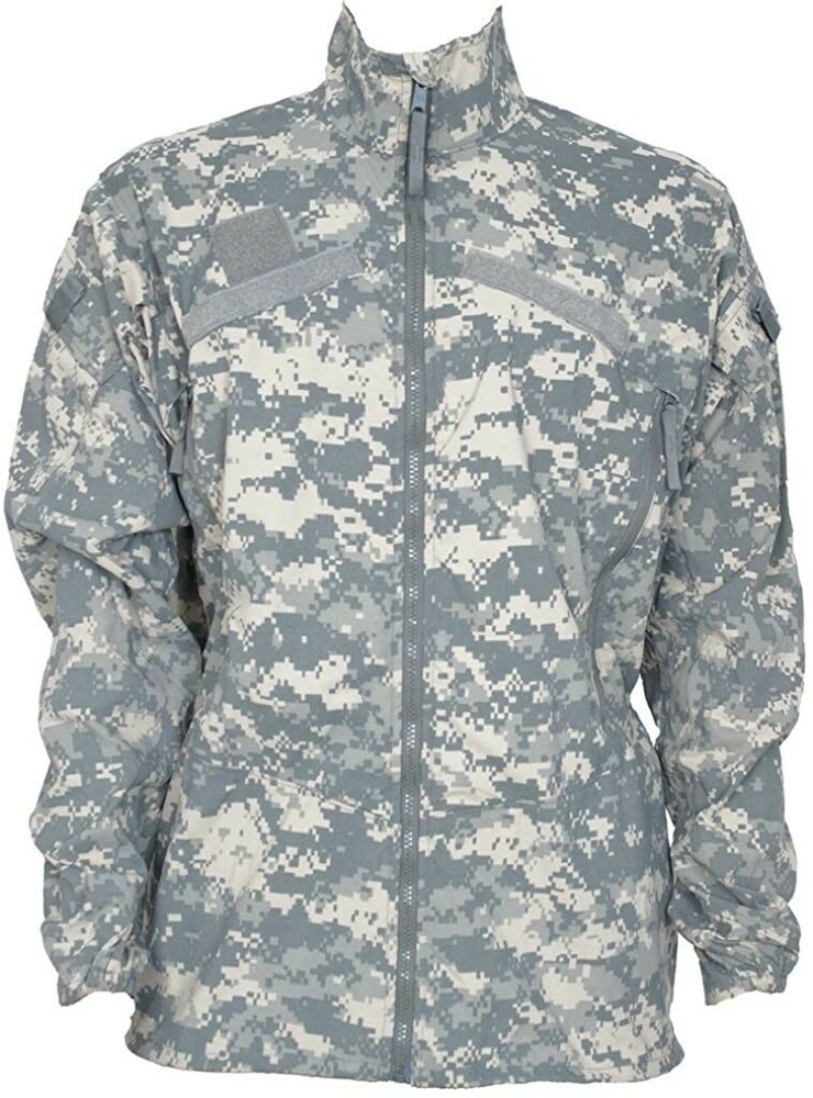 USGI ECWCS Gen 3 Level 5  Large Regular ACU Digital Camo Soft Shell Jacket