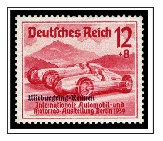 COLOR PRINTED GERMANY REICH 1868-1955 STAMP ALBUM PAGES (100 illustrated pages)