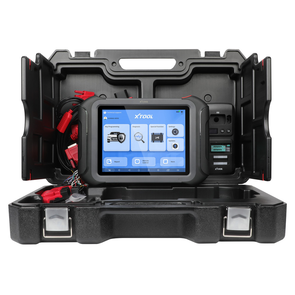 USED XTOOL X100 MAX IMMO Key Programmer Auto Diagnostic Tool Topology Mapping