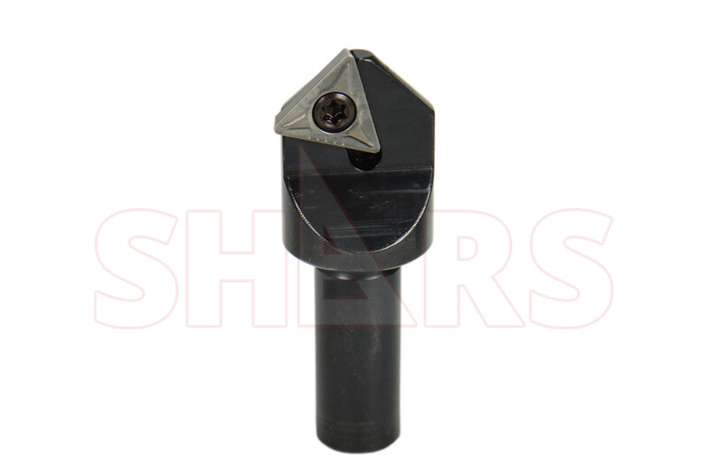 1/4 1/2" 90° INDEXABLE CARBIDE COUNTERSINK CHAMFER SET #]