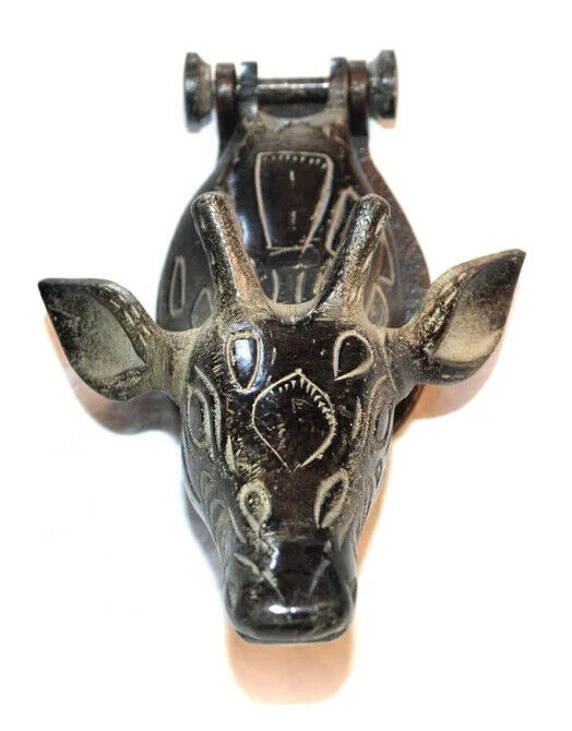 Bronze Giraffe Door Knocker