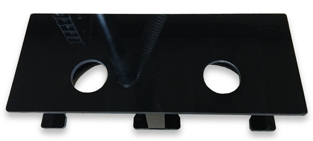 Sump or Refugium Dual 4" Filter Sock Holder