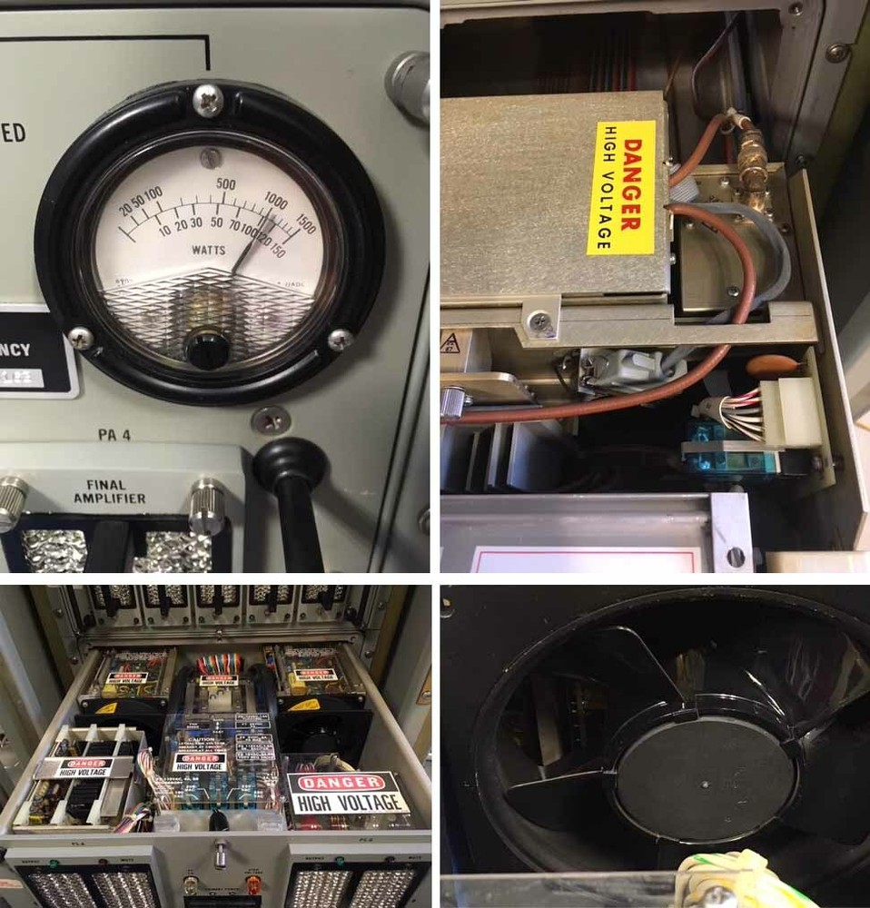 COMPLETE MINT CONDITION HARRIS RF1130AH 1kW SOLID STATE RF RADIO TRANSMITTER!