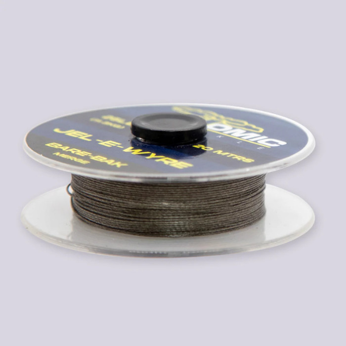 Atomic Jel-E-Wyre Bare-Bak – Heavy Supple Braid for Solid Bag Carp Rigs