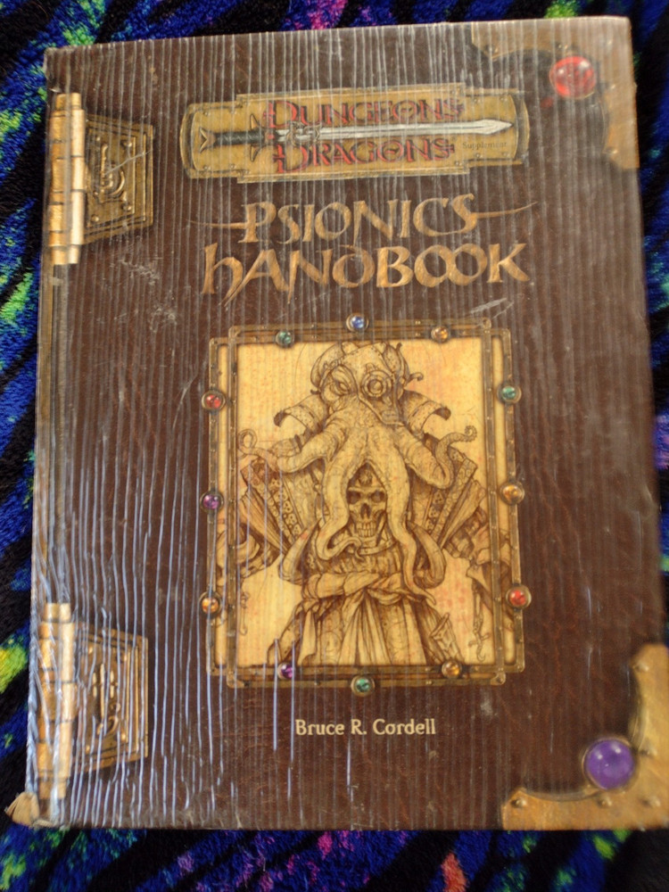 Psionics Handbook - Dungeons & Dragons 3rd Edition - D&D WOTC