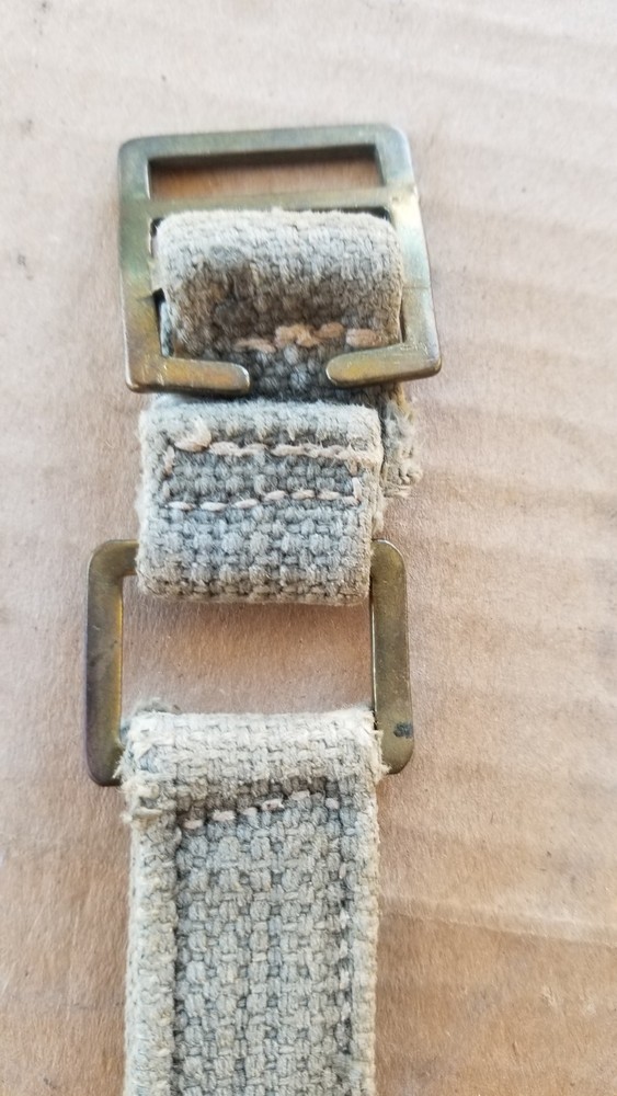 British Army Pattern 37 Web Brace Adapter & Ammo Pouch Original WW2
