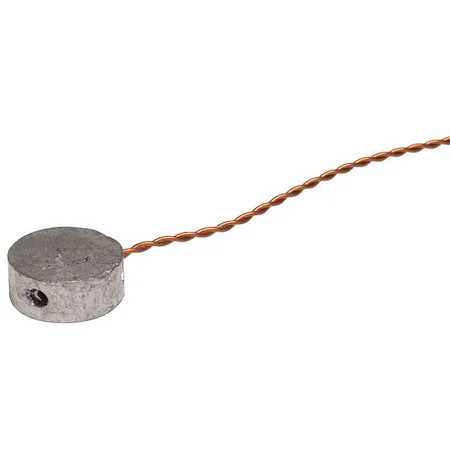 Lead Seal, Brass, Silver, Pk100,  1F246