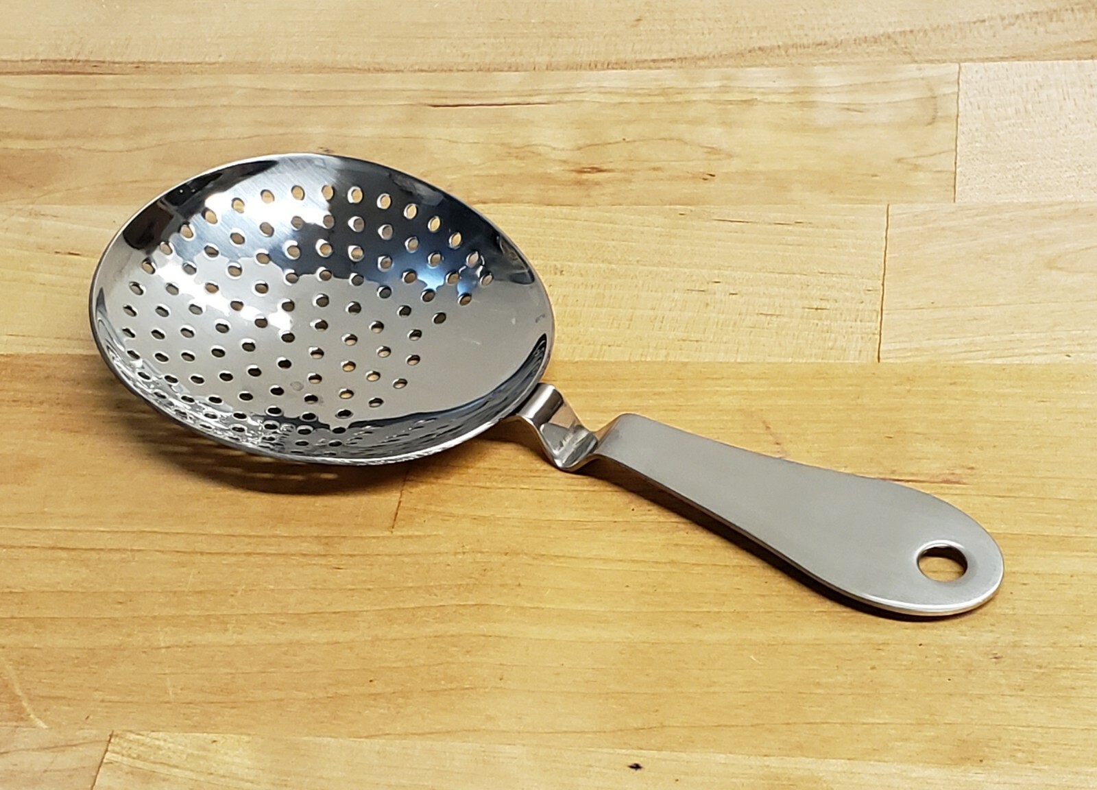 (1x) Bar Cocktail PREMIUM Heavy JULEP STRAINER Polished Stainless Steel EACH