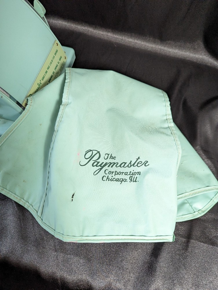 Paymaster Series X-2000 Check Writing Machine With Cover