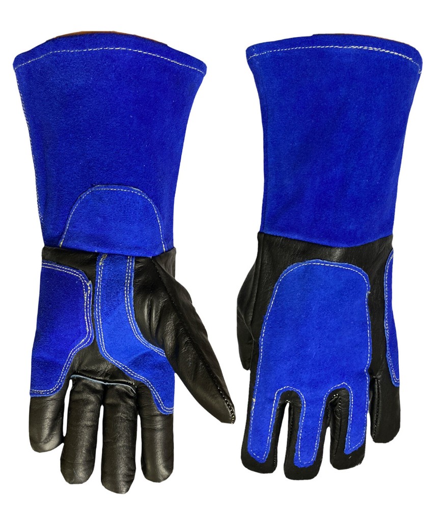 welding Leather Cowhide MIG/Stick Welding Gloves Stick One Pair