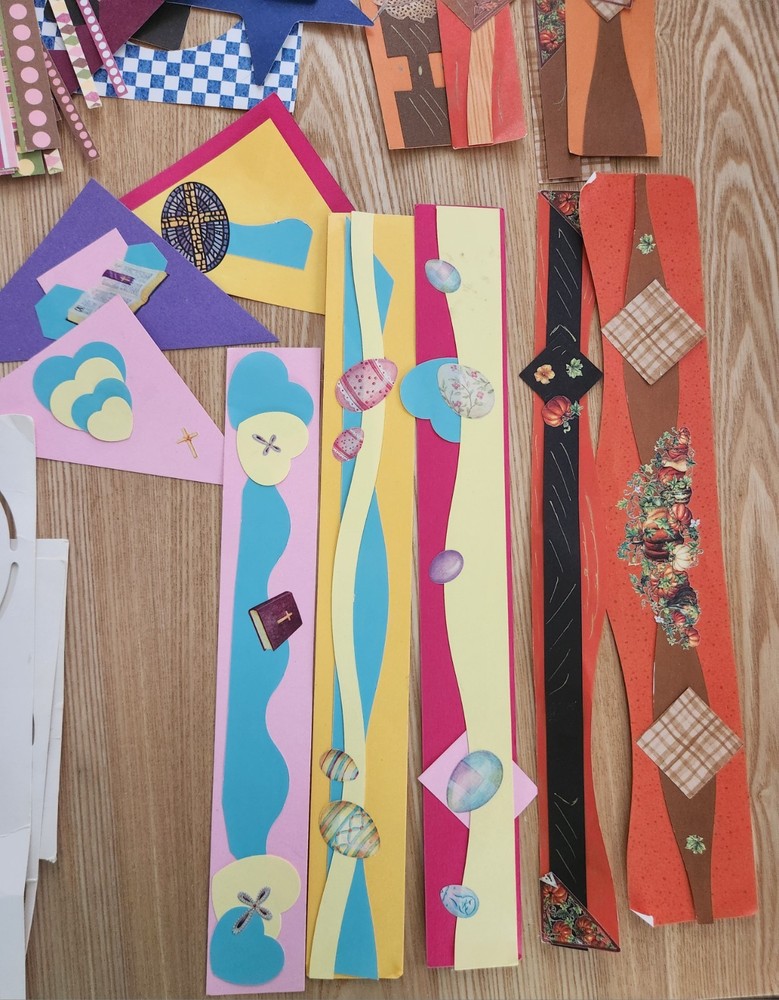 Assorted Scrapbooking Supplies (Stencils, Boarders, Etc.)