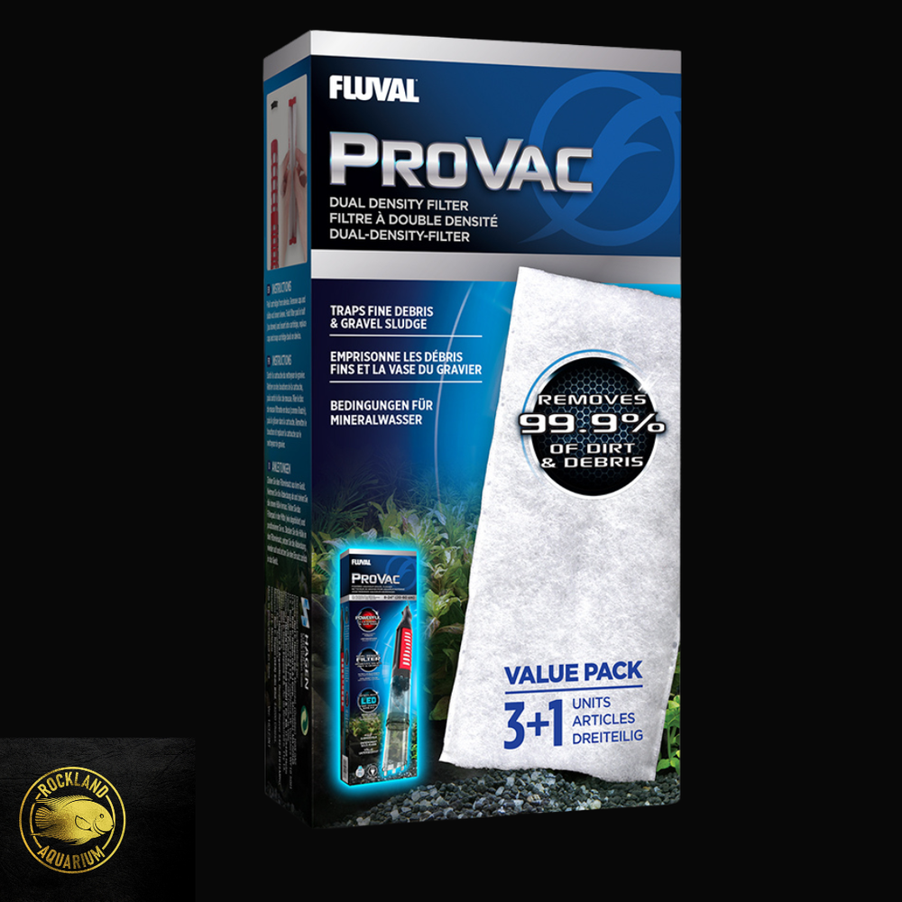 FLUVAL PROVAC DUAL DENSITY FILTER PAD - 4 PACK - 11078