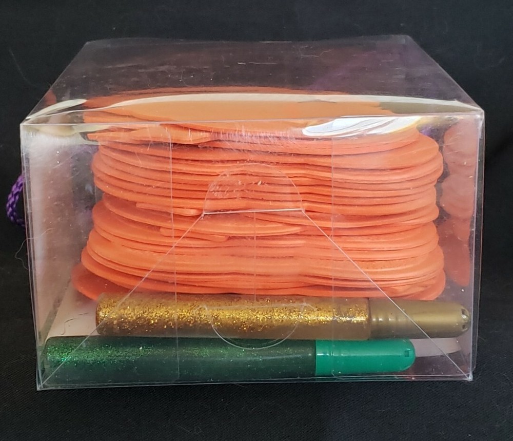 Fibre Craft Creative Hands smArt Pumpkin Decorating Kit, Makes 24, 2007