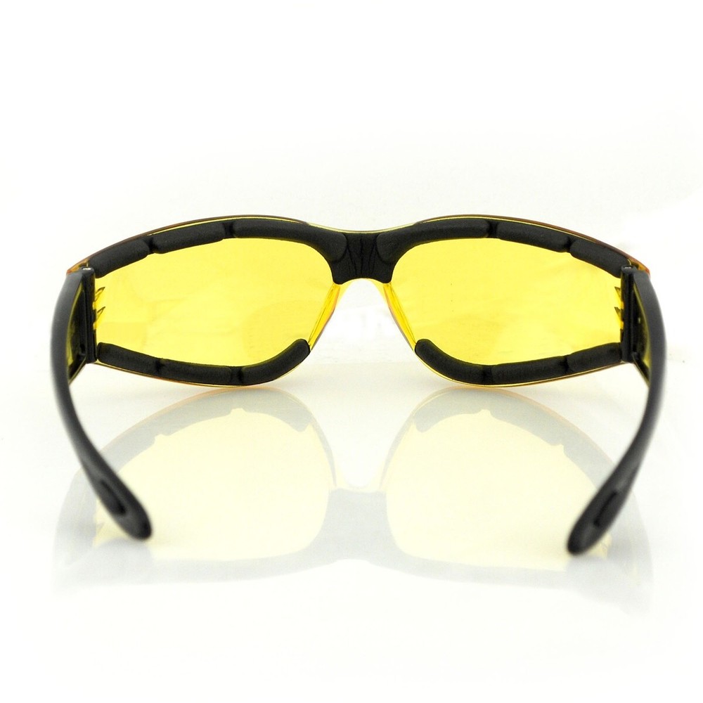 Bobster® Shield 2 Gloss Black Frame Yellow Lens