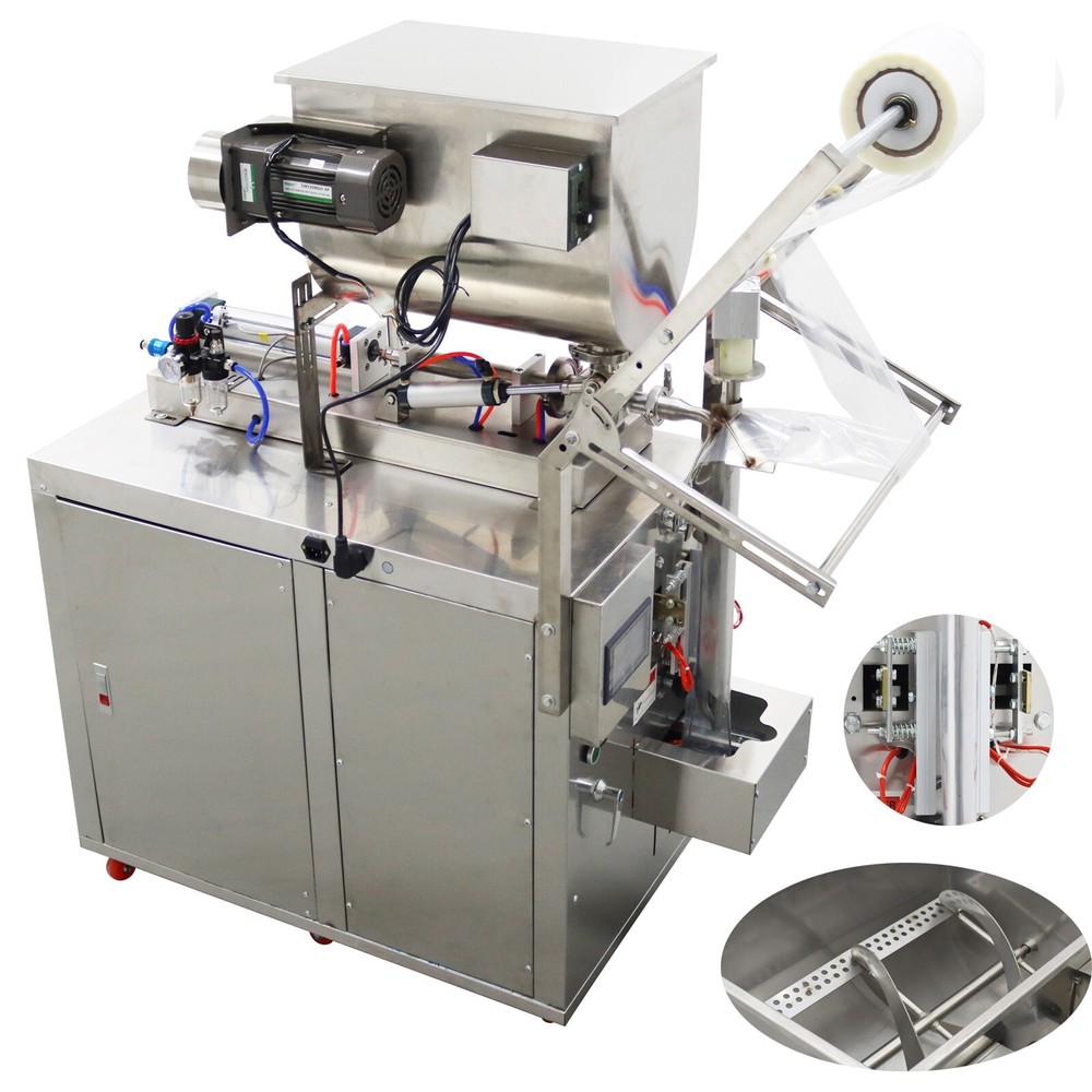 6.3in Film Width 10-100ml Automatic Paste Quantitative Packaging Filling Machine