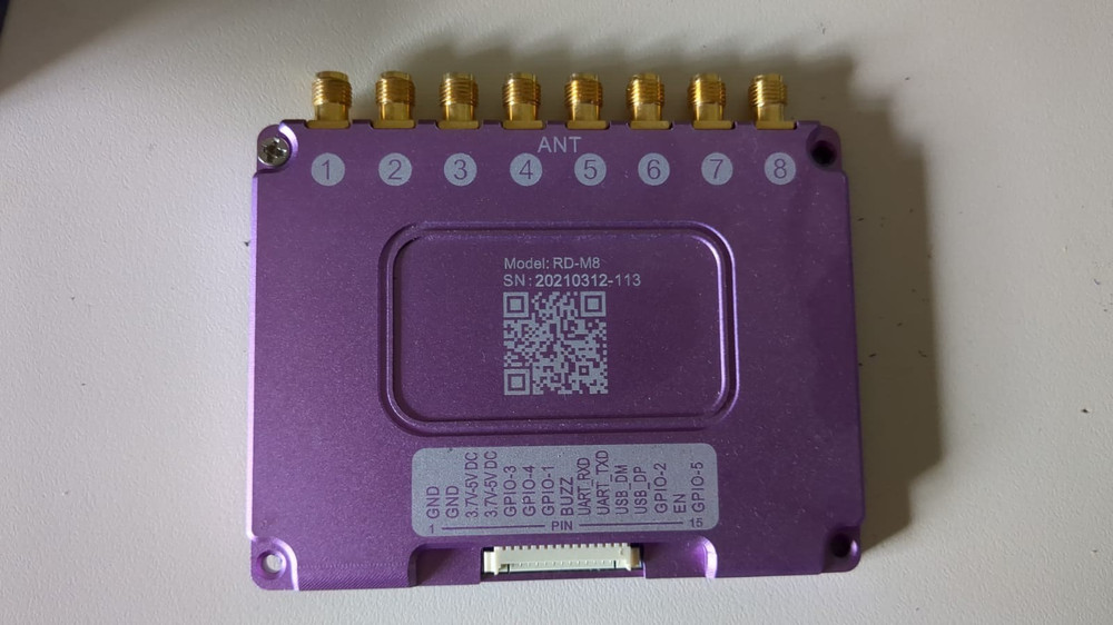 R2000 UHF Ultra 8-Channel RFID reader writer uhf uart usb module rd-M8