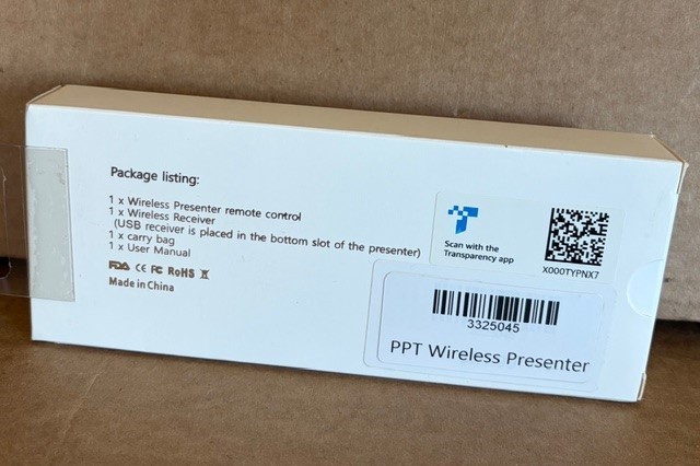 DinoFire Wireless Presenter D05/D06