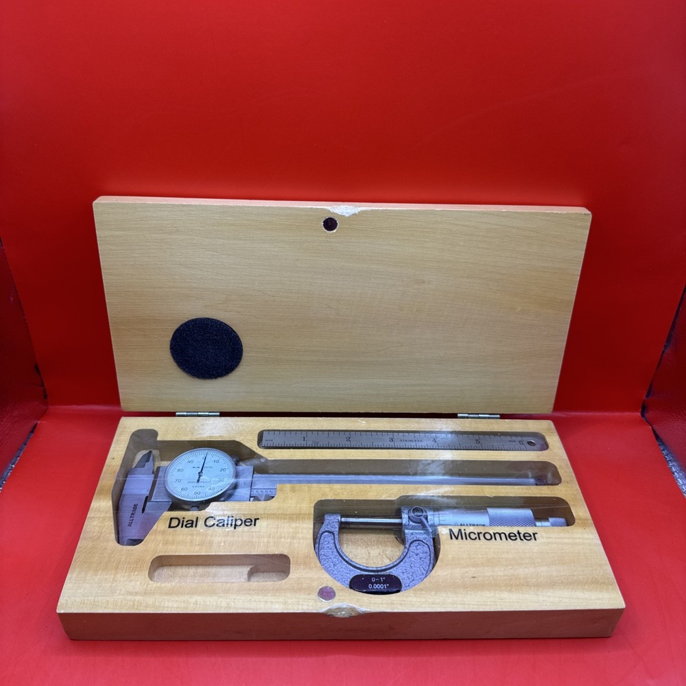ALLTRADE 3 PIECE PRECISION MEASURING SET