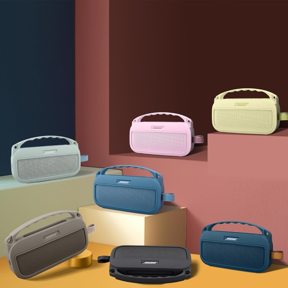 Silicone Speaker Protective Case Blue