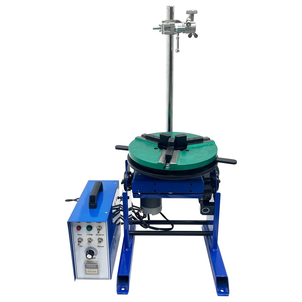 Welding Positioner Drill Chuck + Bracket 90 Degree Girth Welding Rotatuing Table
