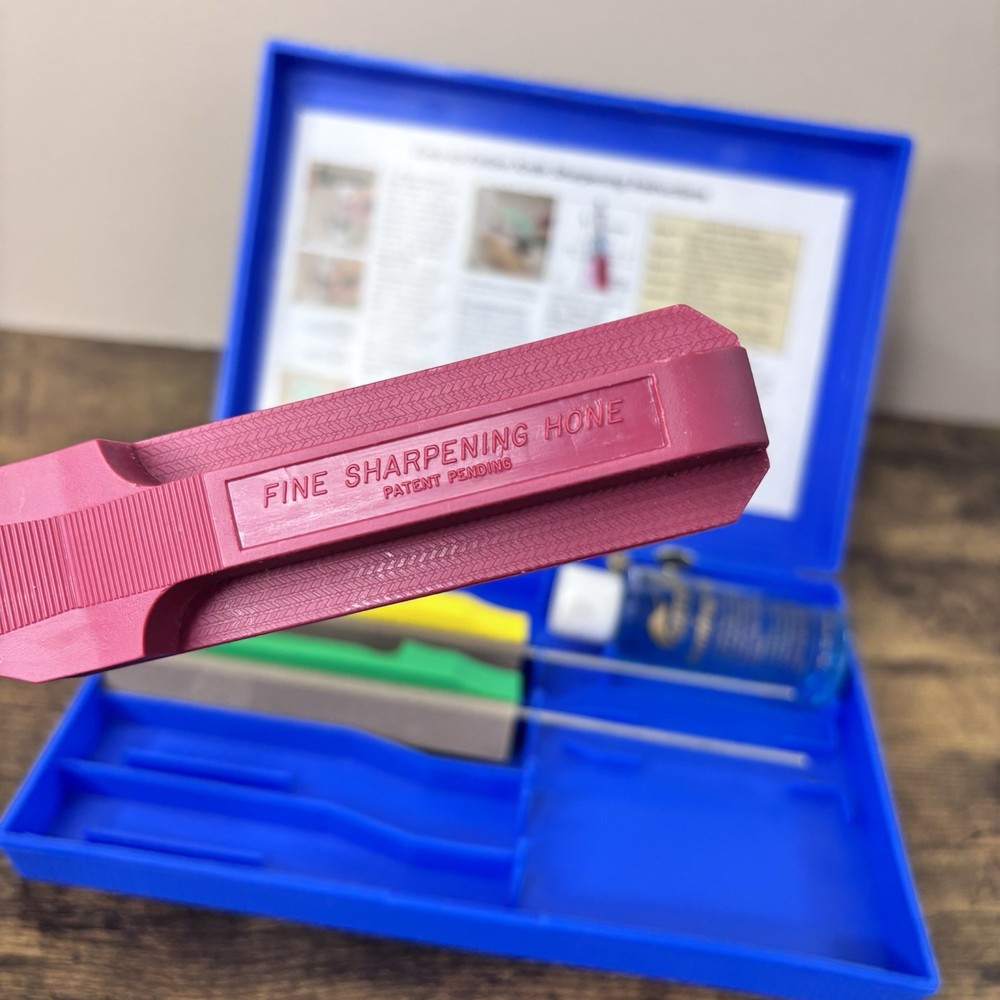 Gatco Edgemate Professional Knife Sharpening System Blue Case