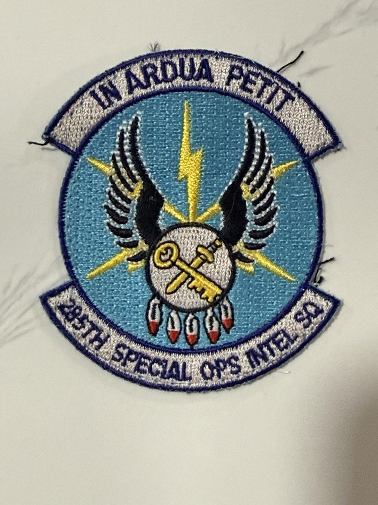 USAF US Air Force 285th Special Operations Intelligence Squadron (SOIS) Patch