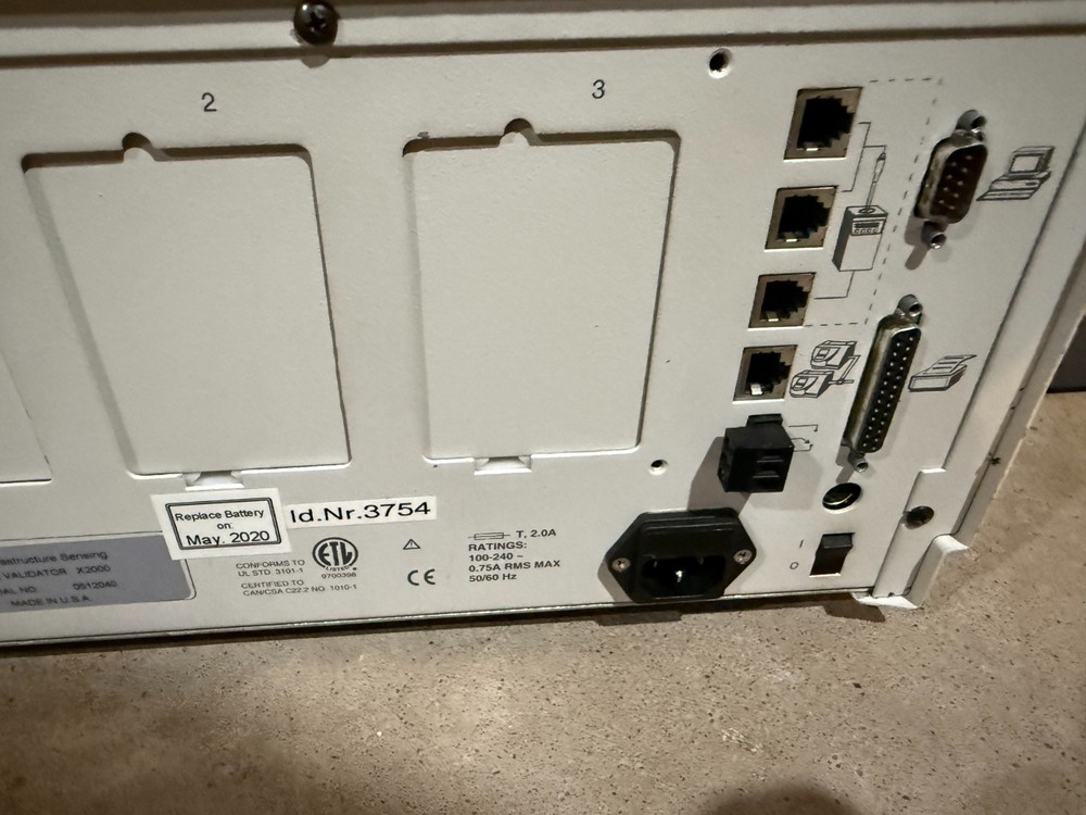 Kaye GE Sensing Model 2000 X2000 Validator