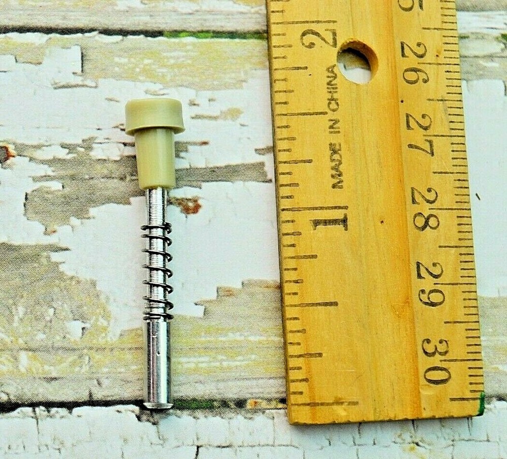 10 Pack - Plunger Pull Pins with cap and spring for window screens