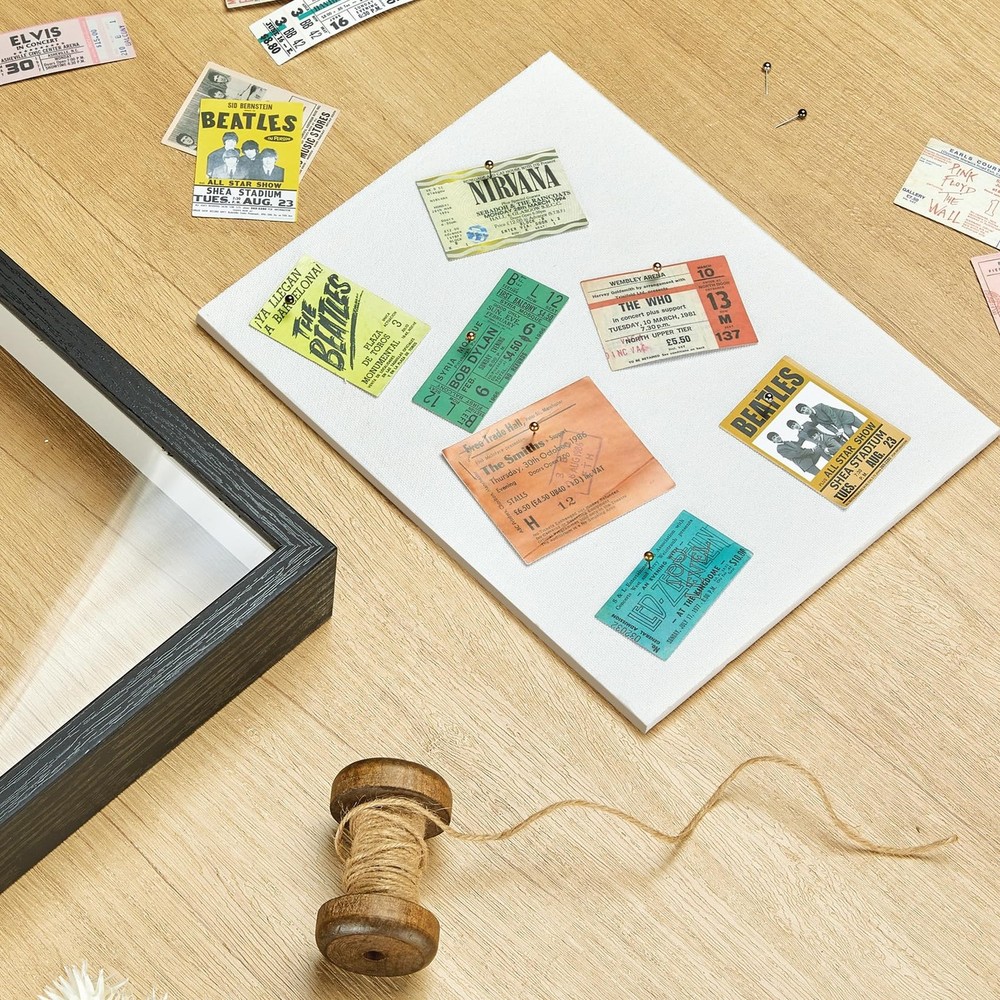 11x14 Shadow Box Picture Frame Display Case with Soft Linen Back-Thickened Pa...