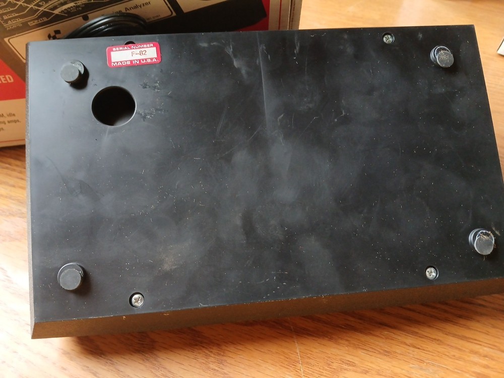 Vintage Sears Engine Analyzer 12 Volt Model 28 2161 Original Box