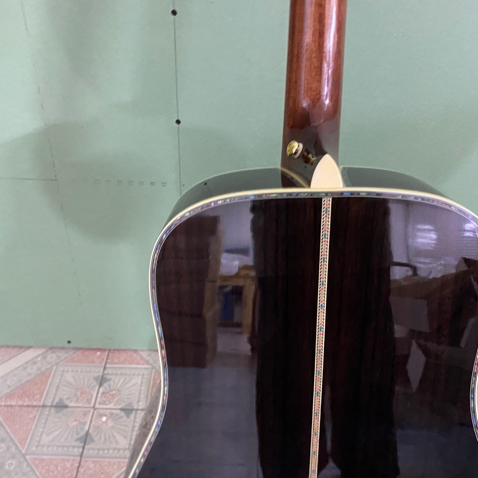 D45 41 inches solid spruce Acoustic guitar with EQ rosewood fingerboard