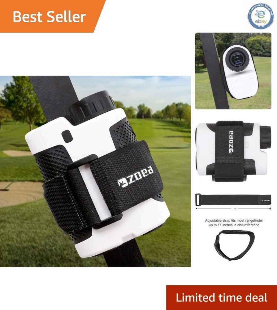 Adjustable Magnetic Rangefinder Strap for Golf Cart Railing – Ultimate Stability