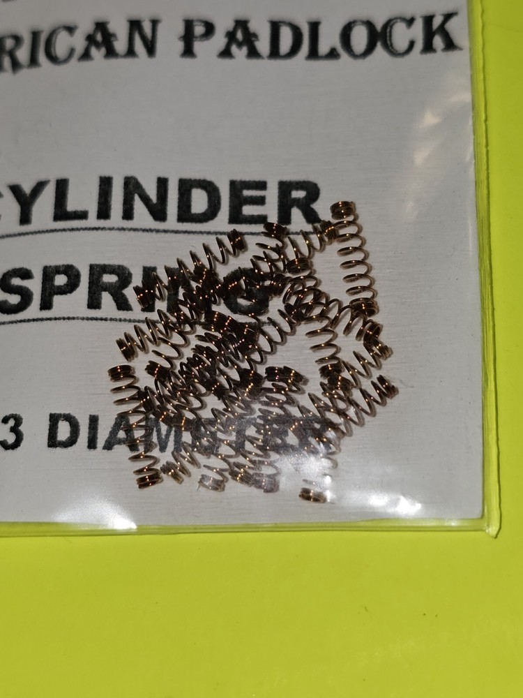 MASTER LOCK AMERICAN PADLOCK HIGH SECURITY UPPER REKEY PIN SPRING KIT LOCKSMITH