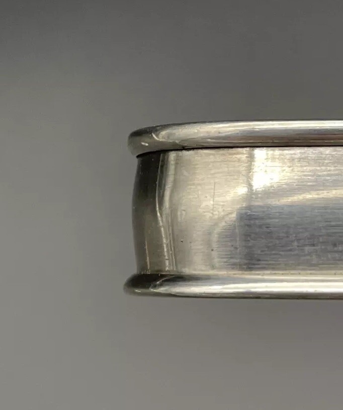 Sterling Silver Napkin Ring Engraved Name “Howard” Watrous