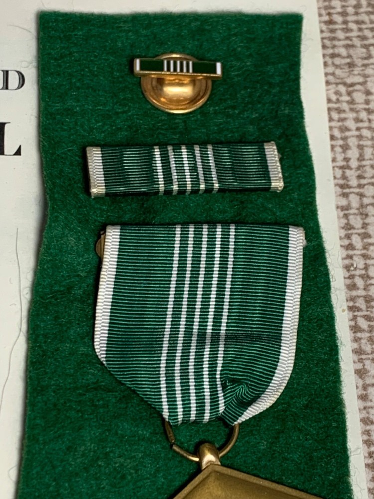 1967 US Army Commendation Medal & Certificate signed General Walter B Richardson