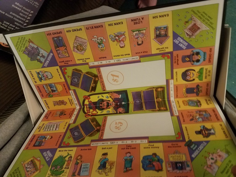 Vintage Presto Change-O Math Board Game - Educational Insights