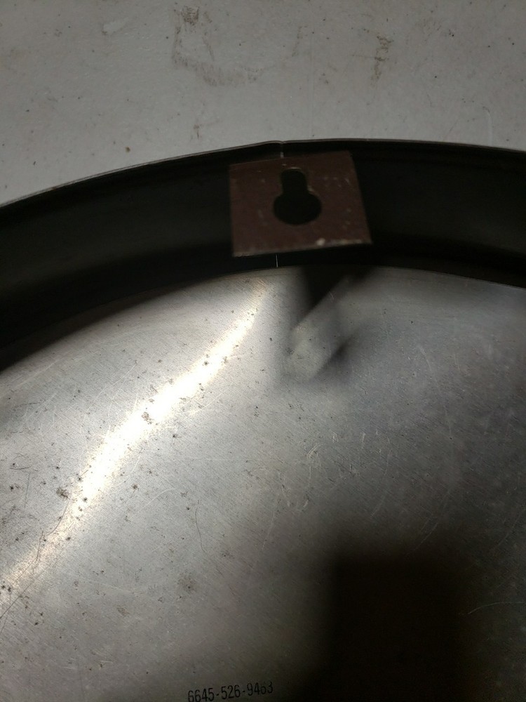 Vintage Elm Manufacturing Co Clock,