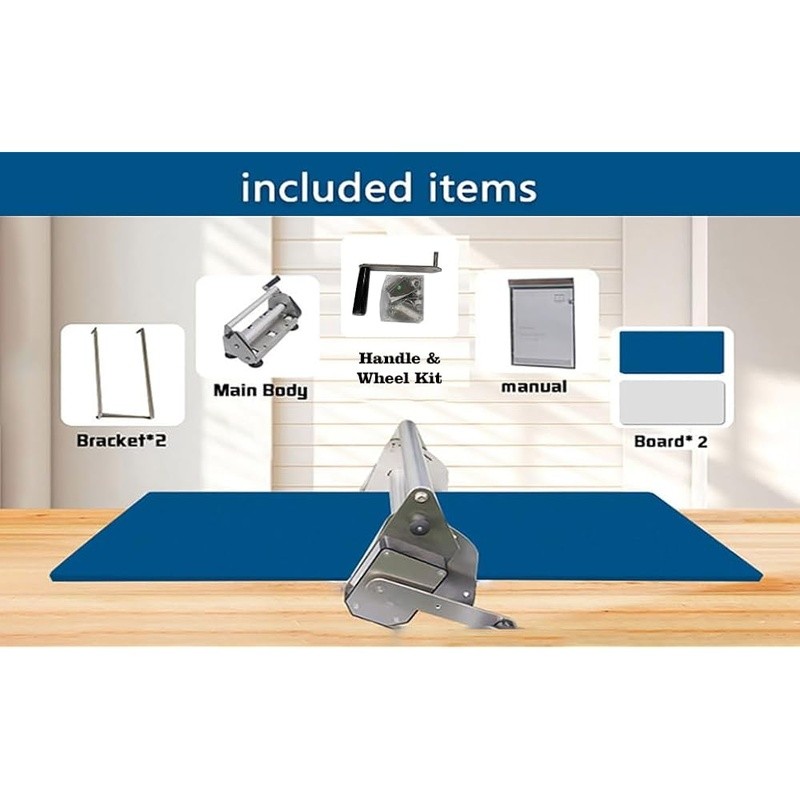 Dough Sheeter Adjustable Thickness Roller Stainless Steel Smooth Textured Boards