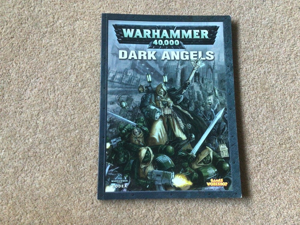 warhammer 40k dark angels codex 2006 preowned very good condition