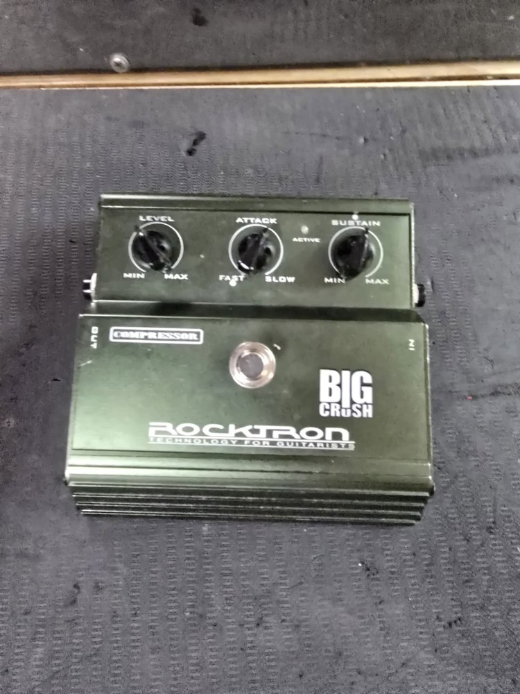 Rocktron Big Crush Compressor Sustainer Compression Guitar Effect