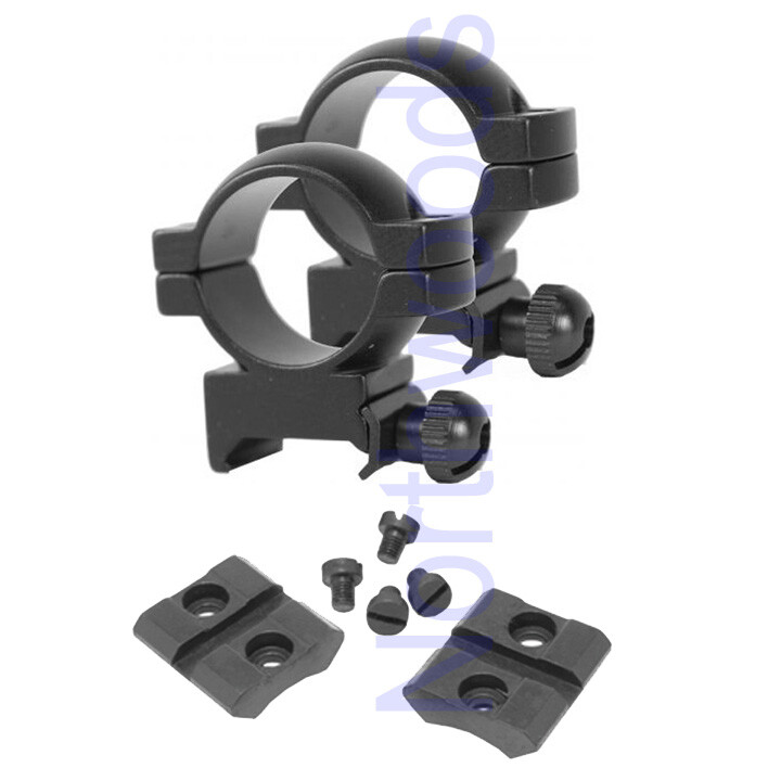 Scope Mount  Fits Savage   93 Series    Includes Matte Black  Medium RINGS