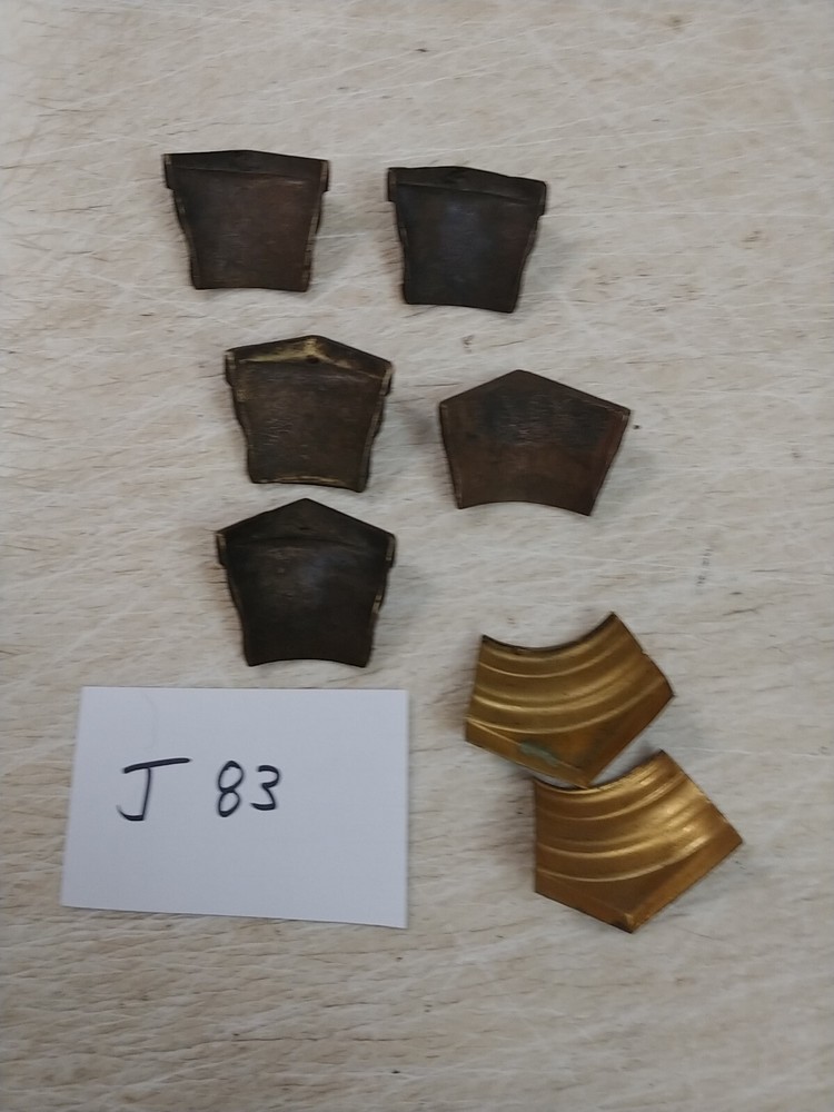 7 ASSORTED COLUMN BASES / HOLDERS